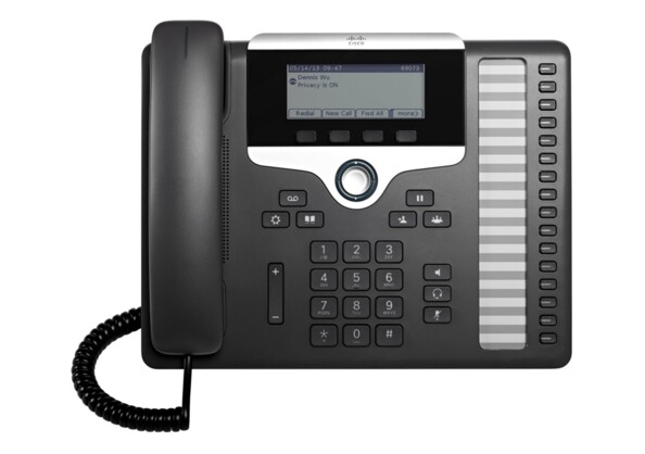 Téléphone IP professionnel 16 lignes PoE et écran 3,5 pouces