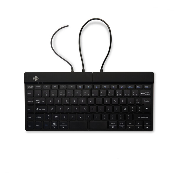 Clavier ergonomique filaire R-Go Split Break AZERTY noir