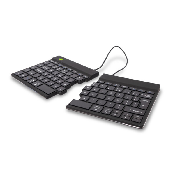 Clavier ergonomique sans fil R-Go Split Break AZERTY noir