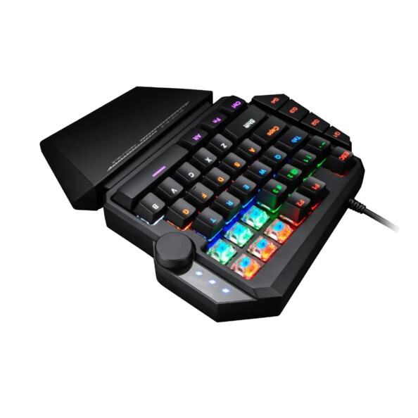 Clavier gamer filaire mécanique format à une main