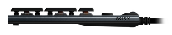 Clavier gaming mécanique filaire G915 X RGB AZERTY