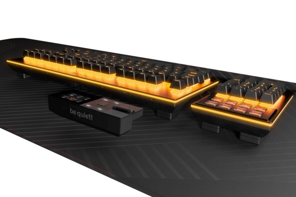 Clavier gaming mécanique silencieux modulable filaire Dark Mount