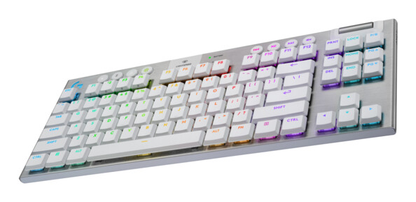 Clavier gaming sans fil Logitech G915 X LIGHTSPEED TKL Tactile AZERTY blanc