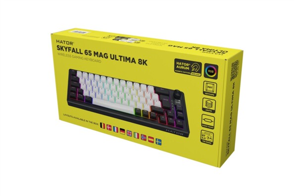 Clavier gaming sans fil Skyfall 65 MAG Ultima 8K