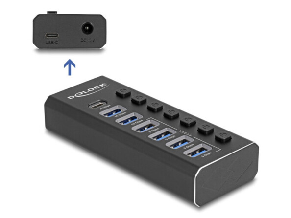 Concentrateur USB 3.2 / 7 ports
