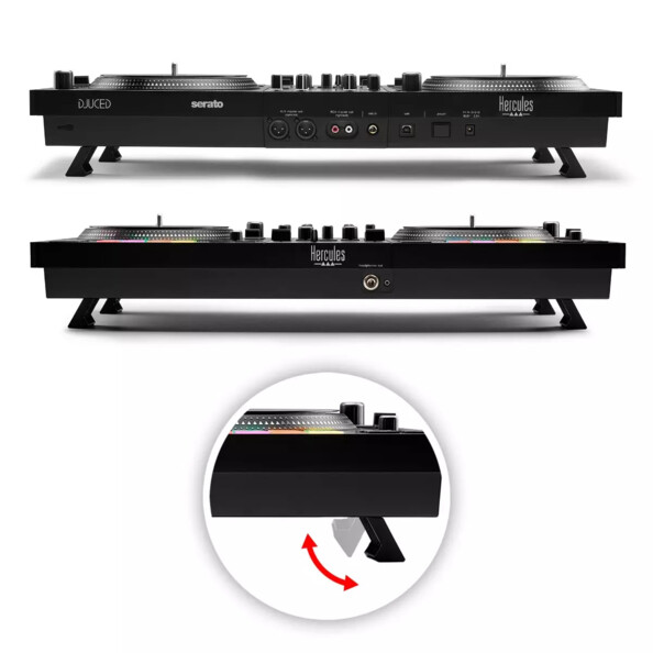 Contrôleur DJ Hercules DJControl Inpulse T7 avec plateaux motorisés
