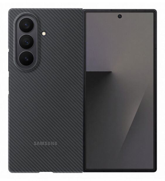 Coque Carbon Shield Case pour Galaxy Z Fold7 noire