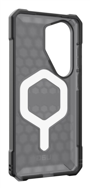 Coque magnétique MagSafe antichoc motif nid d'abeille coloris gris Essential Armor Urban Armor Gear pour Galaxy S26