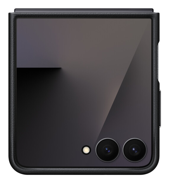Coque Premium pour Galaxy Z Flip7 noire