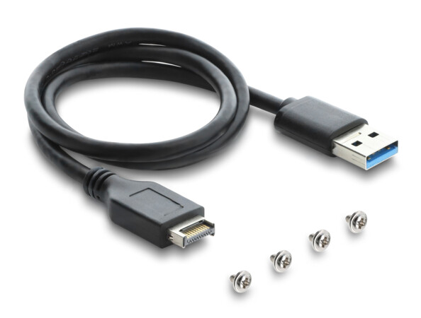 Panneau avant 3.5" USB 10 Gbps 2 x USB Type C + 2 x USB Type A