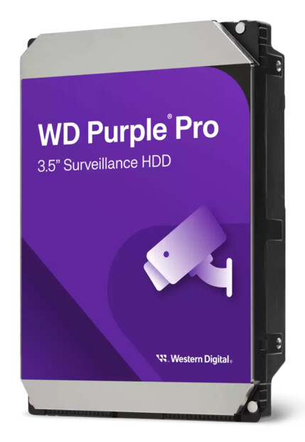 Disque dur de vidéosurveillance WD Purple Pro 12 To