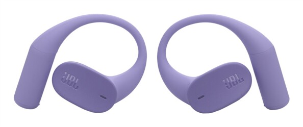 Écouteurs ouverts sans fil Sense Lite violets avec crochets auriculaires