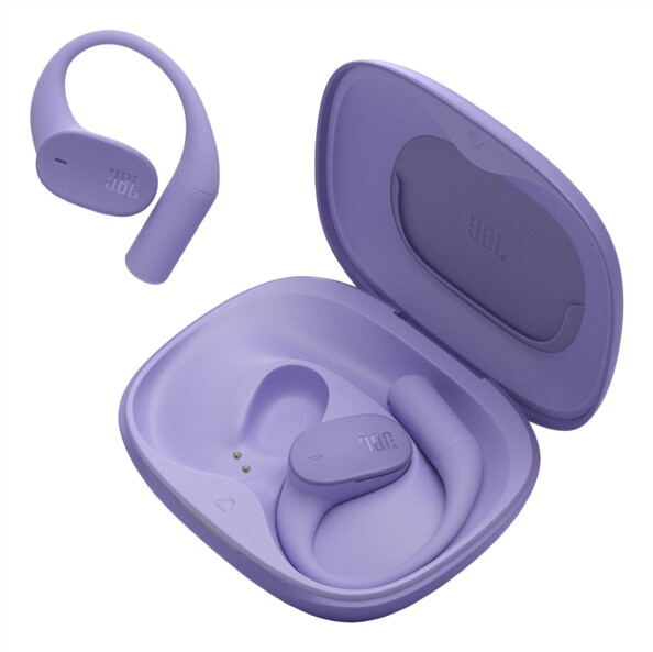 Écouteurs ouverts sans fil Sense Lite violets avec crochets auriculaires