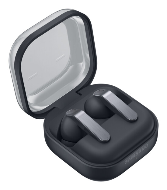 Écouteurs sans fil Galaxy Buds4 Pro noirs avec réduction de bruit