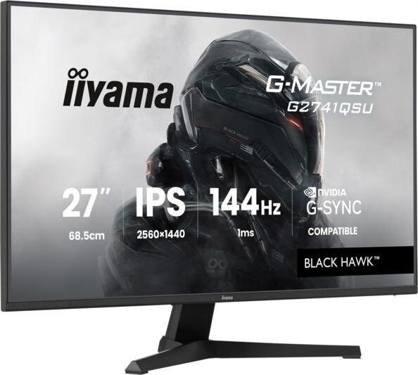 Écran gaming G-MASTER G2741QSU-B1 Black Hawk 27"