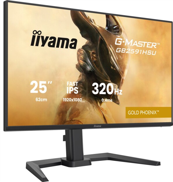 Écran gaming G-MASTER GB2591HSU-B1 Gold Phoenix 24,5"