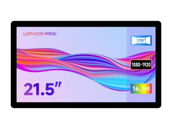 Écran tactile capacitif 21.5" pour Raspberry Pi