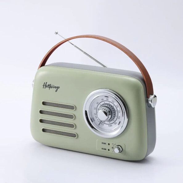 Enceinte/radio rétro bluetooth FM USB