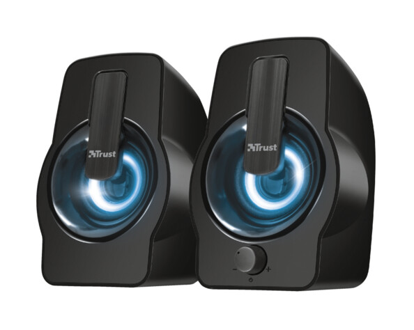 Enceintes PC filaires Trust Gemi RGB 2.0 noir