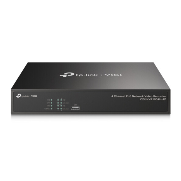 Enregistreur NVR 4 canaux pour vidéosurveillance