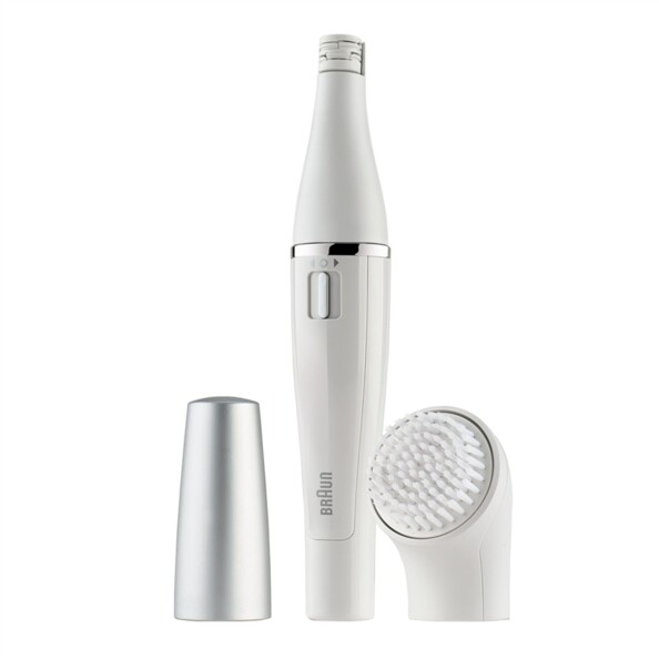Épilateur visage et brosse nettoyante 2-en-1 Face 810