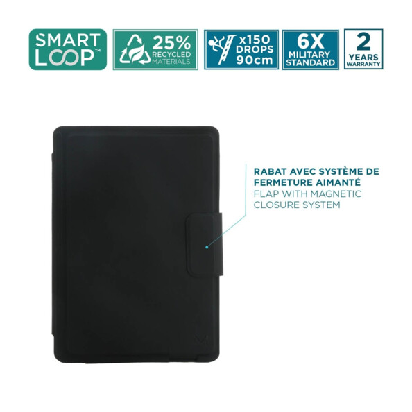 Étui clavier pour Samsung Galaxy Tab A11+ et A9+