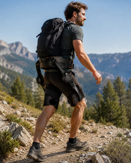 Exosquelette portable X Ultra avec moteur IA 1000W et 39 % d assistance