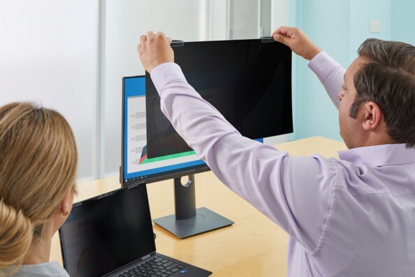 Filtre de confidentialité magnétique pour écran PC 27"