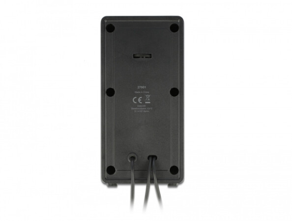 Haut-parleurs PC USB stéréo 2.0 avec jack mâle 3,5 mm