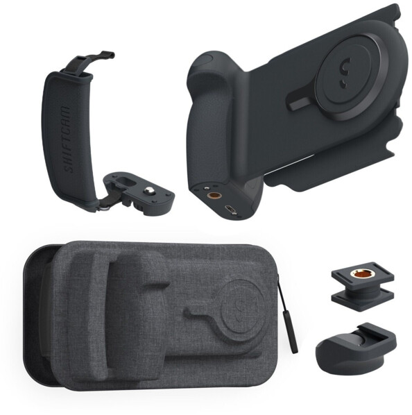 Poignée photo et batterie magnétique pour smartphone ProGrip Starter Kit