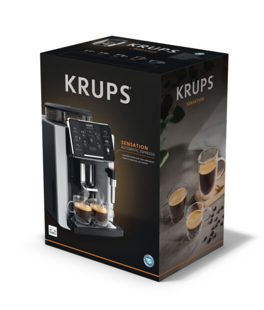 Machine à café automatique Krups Sensation C50 avec broyeur intégré