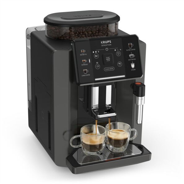 Machine à café automatique Krups Sensation C50 avec broyeur intégré