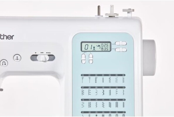 Machine à coudre électronique 40 points avec écran LCD