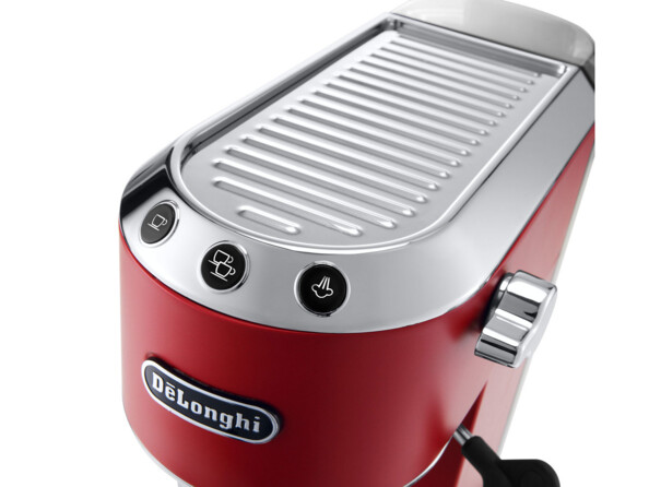 Machine expresso manuelle Dedica Style EC685.R rouge