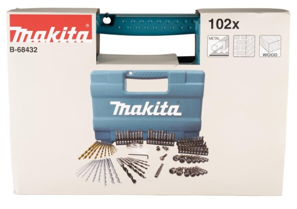 Malette B-68432 comprend 102 outils de perçage et vissage