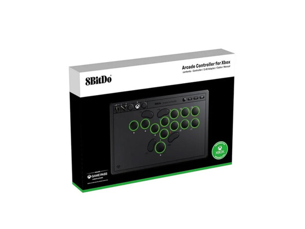 Manette arcade compatible Xbox pour jeux de combat et rétro gaming