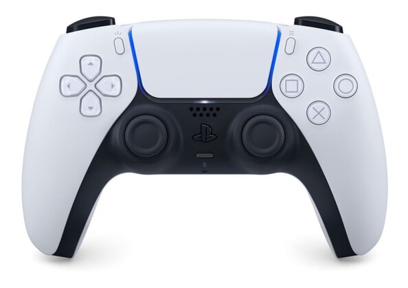 Manette sans fil blanche DualSense pour PS5 et PC