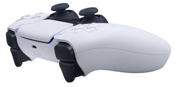 Manette sans fil blanche DualSense pour PS5 et PC