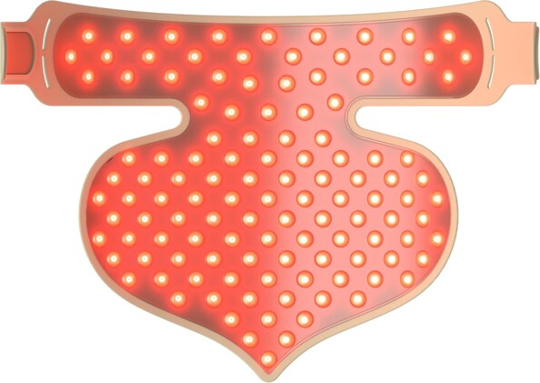 Masque LED rechargeable pour cou et décolleté à 7 modes lumineux