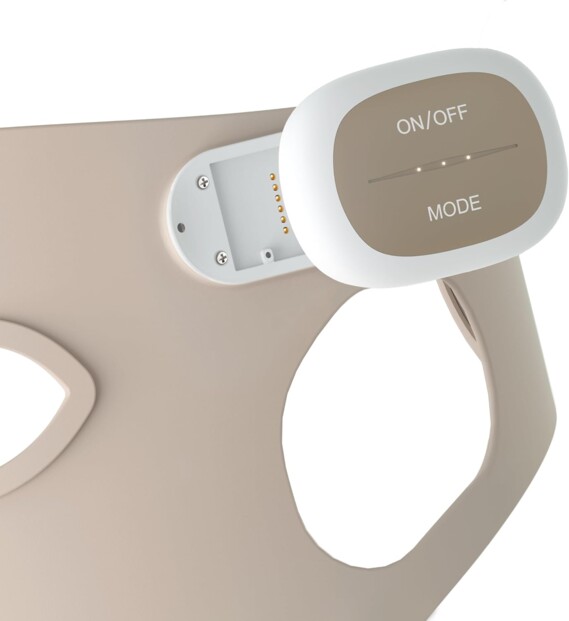 Masque visage LED sans fil Pro à 7 modes lumineux