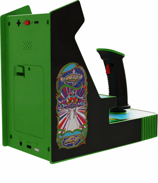 Mini borne d'arcade Galaga et Galaxian avec joystick intégré