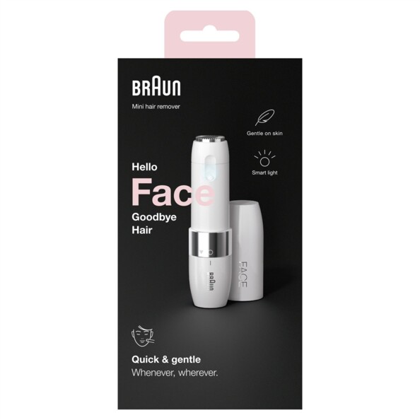 Mini rasoir visage électrique Face FS1000 avec éclairage Smartlight