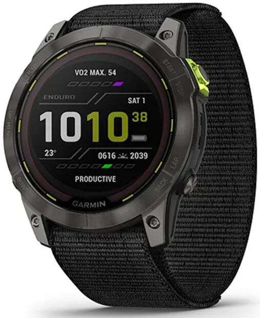 Montre connectée Garmin Enduro 2 1,4" GPS noir