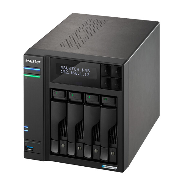 NAS Asustor LOCKERSTOR 6 Gen2 AS6706T V2 Intel Celeron 8 Go