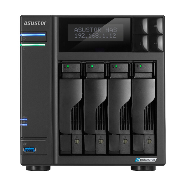 NAS Asustor LOCKERSTOR 6 Gen2 AS6706T V2 Intel Celeron 8 Go