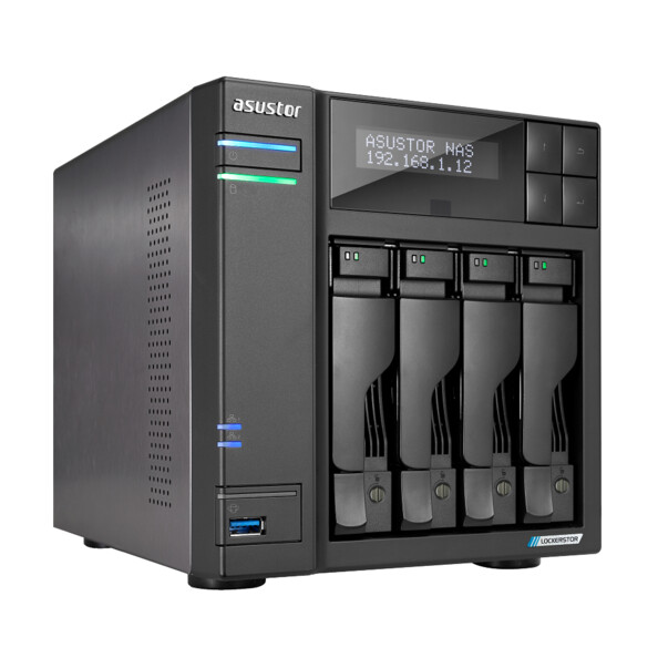 NAS Asustor LOCKERSTOR 6 Gen2 AS6706T V2 Intel Celeron 8 Go