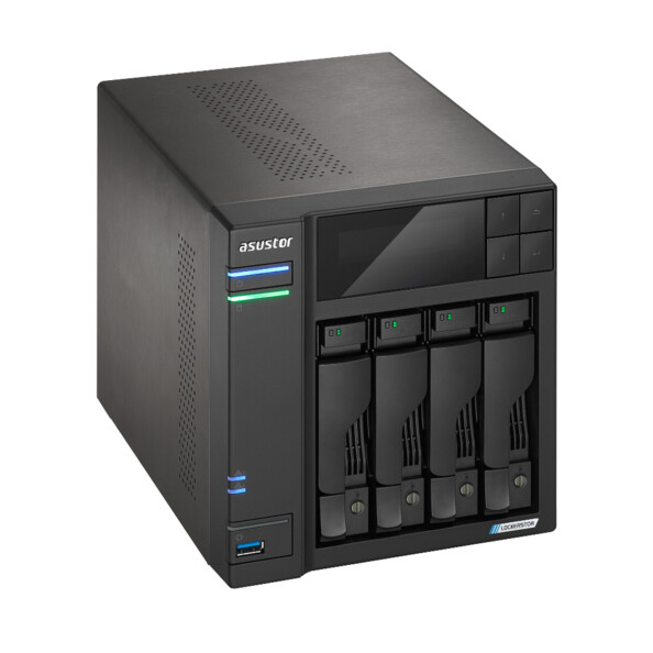 NAS Asustor LOCKERSTOR 6 Gen2 AS6706T V2 Intel Celeron 8 Go