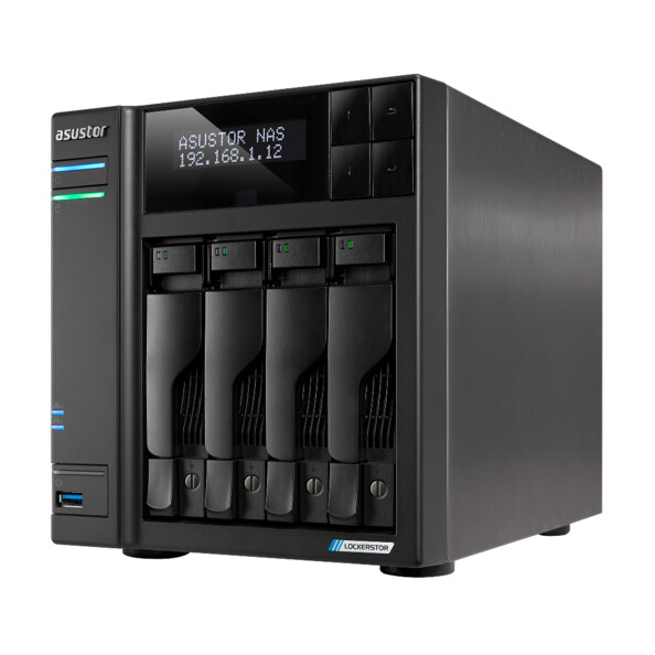 NAS Asustor LOCKERSTOR 6 Gen2 AS6706T V2 Intel Celeron 8 Go