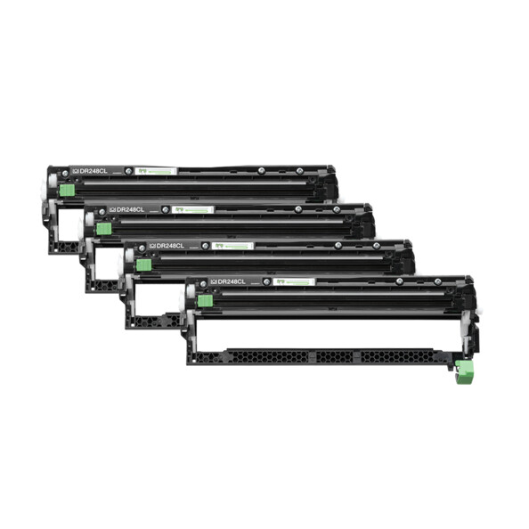 Pack de 4 tambours originaux DR-248CL pour imprimante laser couleur