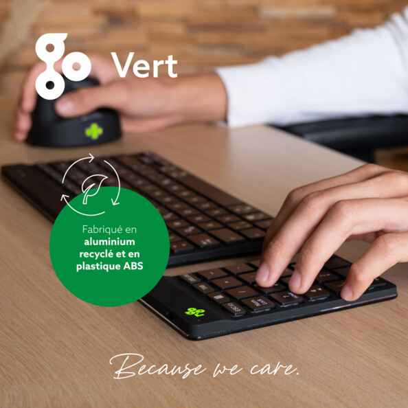 Pavé numérique ergonomique sans fil Numpad Break bluetooth
